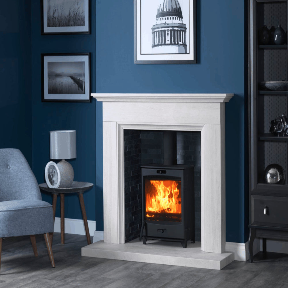 Charlton & Jenrick Fireline 5kW Wide with Modern Door